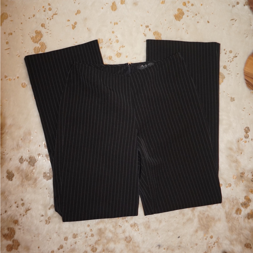 Vintage A-List Striped Wide Leg Pants - Size 7